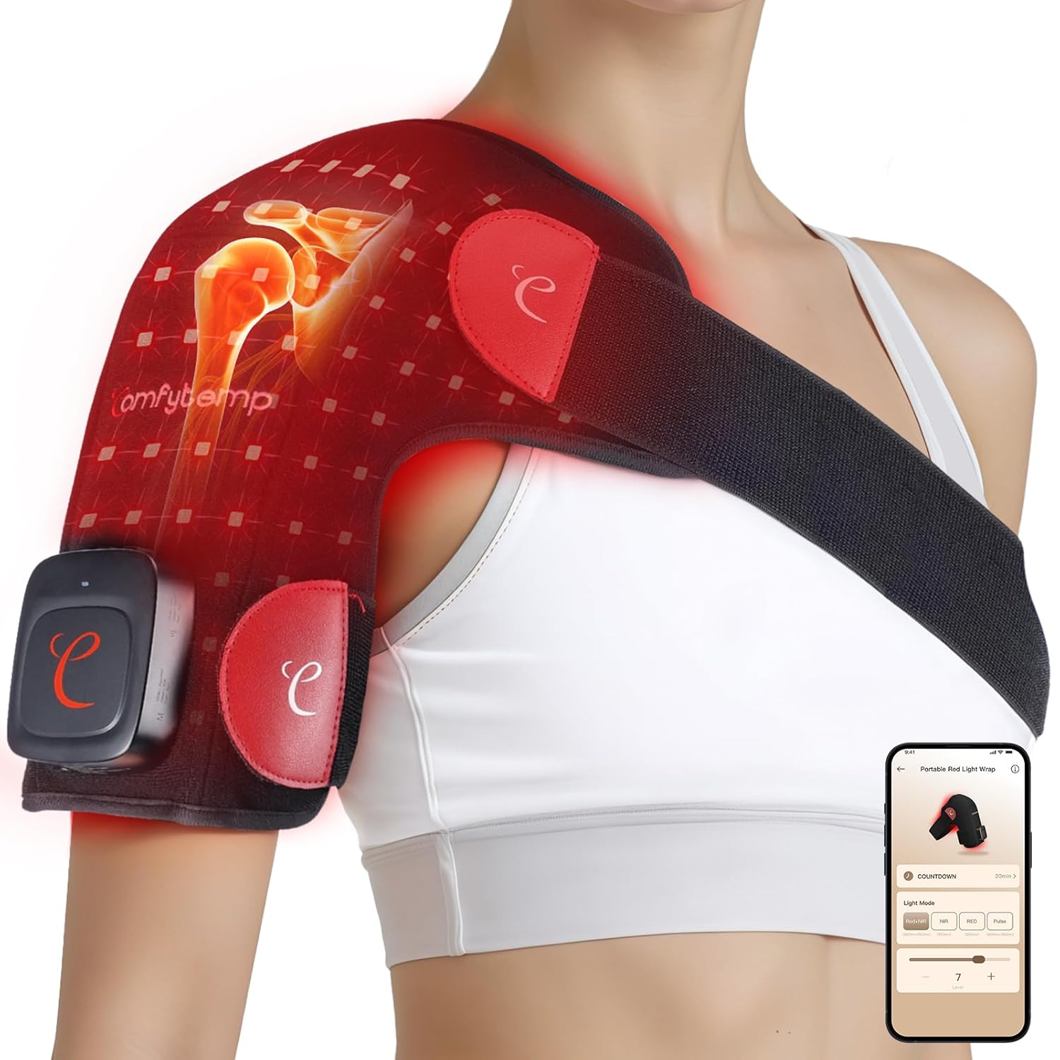 Top Red Light Shoulder Therapy Wrap
