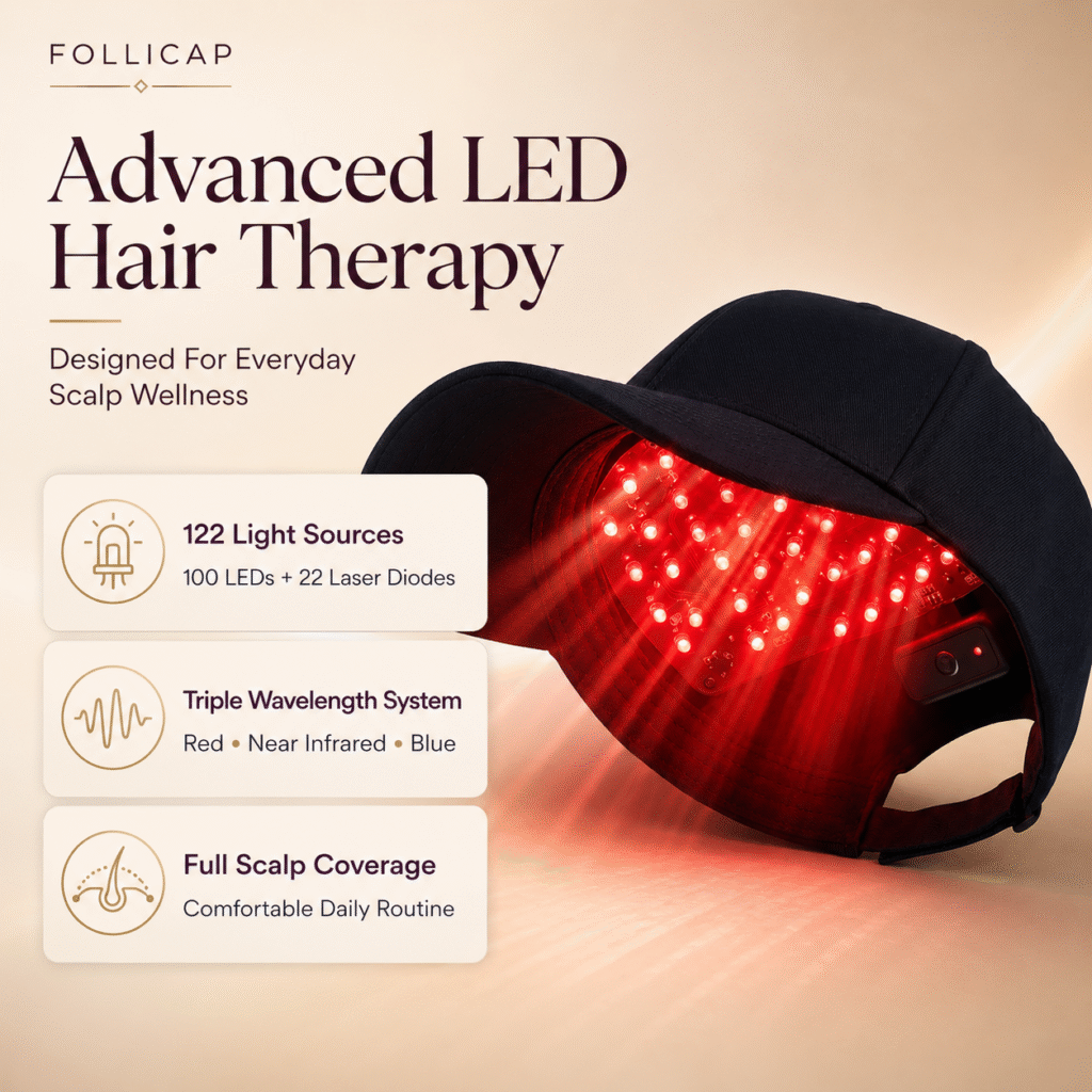 Top LED Hair Growth Device